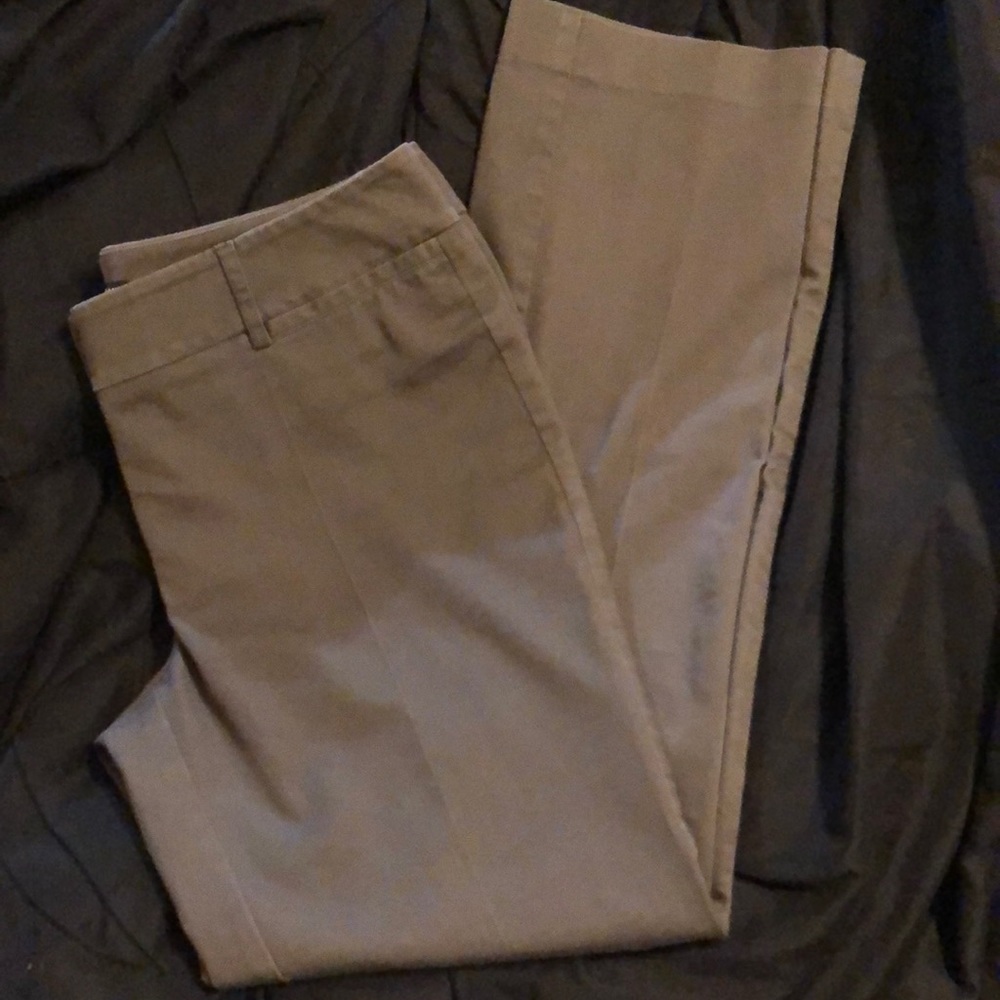 New York & Co Womens Dark Khaki Pants
